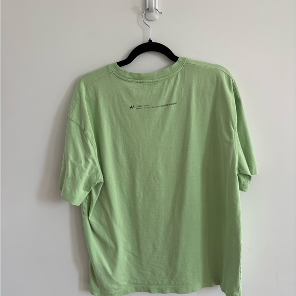 Zara Green Graphic T-Shirt - Picture 2 of 3
